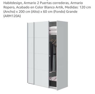 Armario ropero blanco