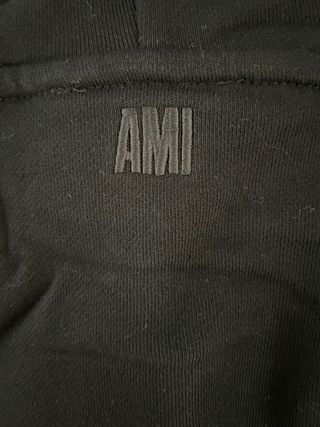 Sudadera AMI Paris Negra Talla S Hombre