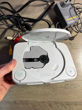 Sony PSone Consola Blanca + juego Stuart Little