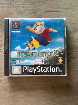 Sony PSone Consola Blanca + juego Stuart Little