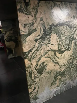 Mesa de mármol macizo