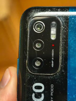 Poco M3 Pro 5G azul.