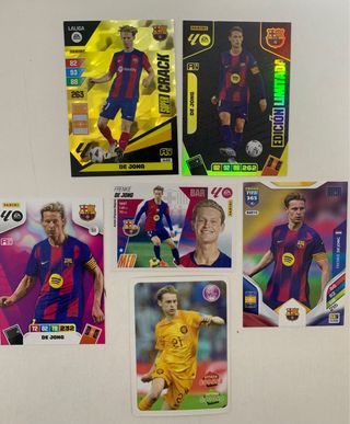 Lote Cromos Frenkie de Jong FC Barcelona