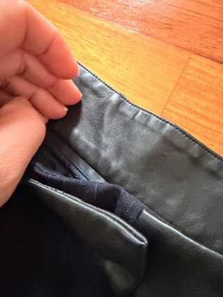 Pantaloni Drome neri e blu