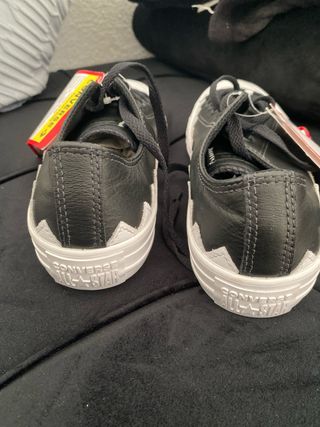 Converse All Star Negras y Blancas Talla 37