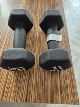 Pack 2 Mancuernas 5kg. Nuevas