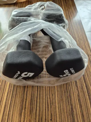 Pack 2 Mancuernas 5kg. Nuevas