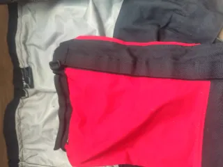 Polainas altas para nieve  rojas y negras GORETEX