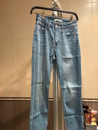 Levi's Pantalones Pitillo Azules