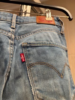 Levi's Pantalones Pitillo Azules