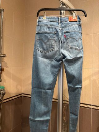 Levi's Pantalones Pitillo Azules