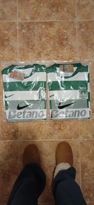 Camisola Nike Sporting CP Verde e Branca