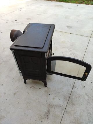 Cocina de leña hierro