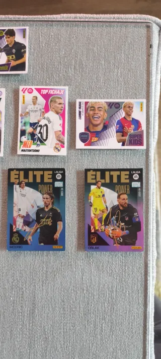 Cromos de fútbol varios jugadores