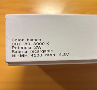 Lámpara Mesa Portátil Recargable Esencia