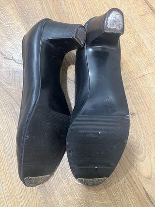Zapatos flamenco piel negro 39