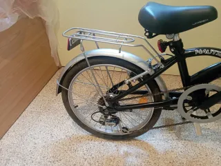 Bicicleta Plegable AMAT nautic Negra