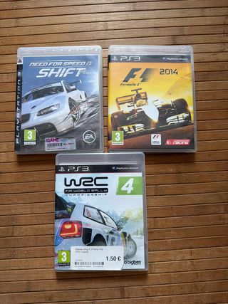 Pacchetto 3 Giochi PS3 Corse
