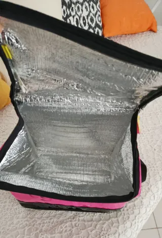 Borsa termica Segue PVC Rosa/Nero