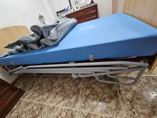 Cama articulada hospitalaria