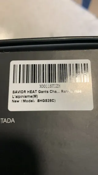 Guantes SAVIOR HEAT Calefactables Talla L