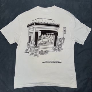 Camiseta beige-crema Bershka T.XS