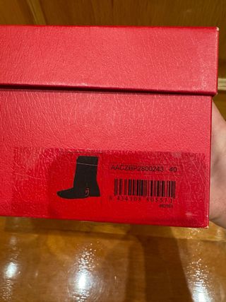 Botas Altas Carolina Herrera Negras