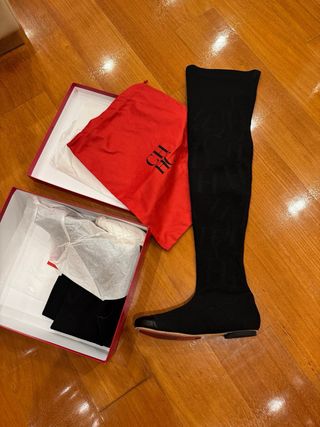 Botas Altas Carolina Herrera Negras