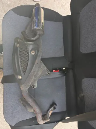 Tubo de escape Piaggio Gilera
