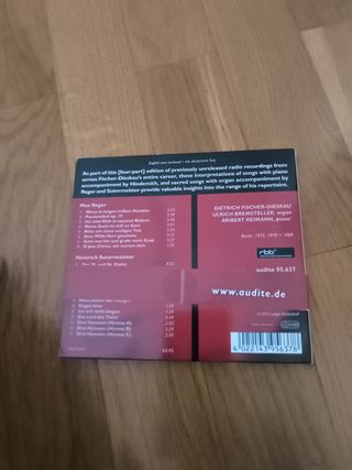 Audite Dietrich Fischer-Dieskau Música Clásica