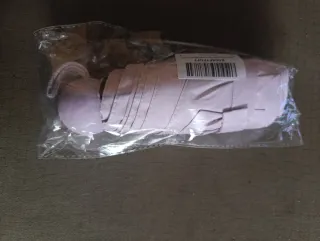 Mini Paraguas Plegable Rosa y Negro