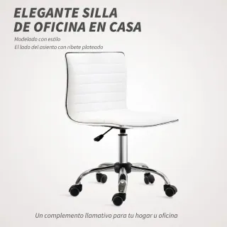 Silla Escritorio Giratoria Sin Brazos