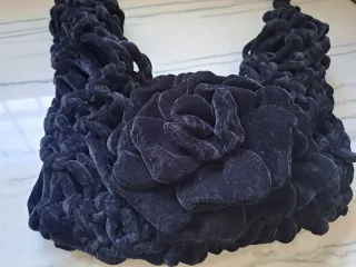 Bolso terciopelo zara