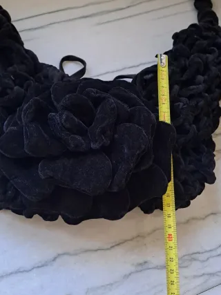 Bolso terciopelo zara