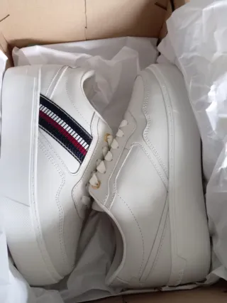 Scarpe Tommy Hilfiger bianche