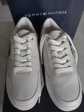 Scarpe Tommy Hilfiger bianche