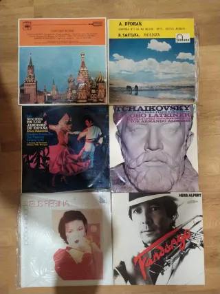 Lote 50 Vinilos Rock, Musicales y Pop