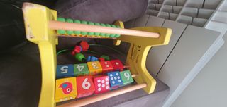 Juguete madera laberinto bebés