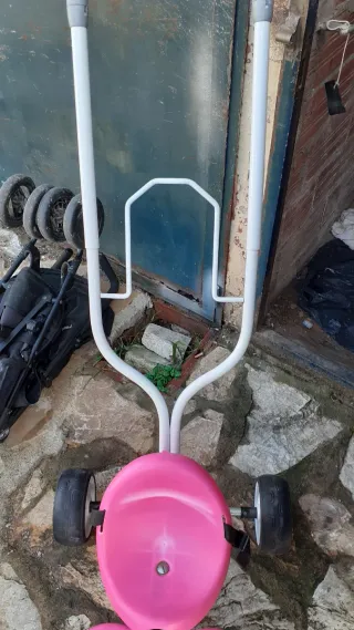 Triciclo infantil rosa