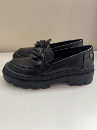Mocasines Xti Piel Negros