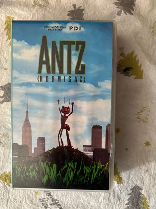 Película VHS Antz (Hormigaz) sin estrenar