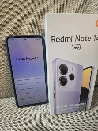 Xiaomi Redmi Note 14 5G 256GB Viola con Scatola