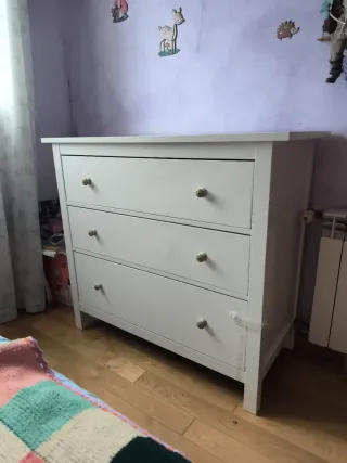 Cómoda Hemnes Ikea Blanca
