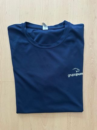 Camiseta Roly Técnica Manga Corta Azul Talla L