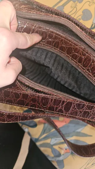 Bolso Prada vintage cocodrilo