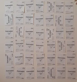 100 figurine Calciatori Panini 2024-25