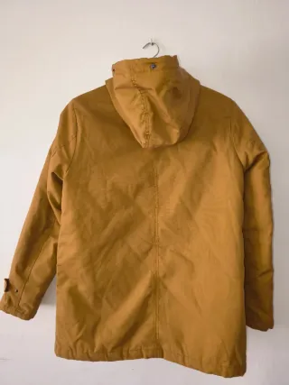 Gabardina hombre marrón