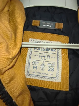 Gabardina hombre marrón