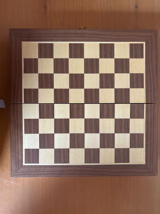 Ajedrez plegable de madera