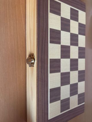 Ajedrez plegable de madera